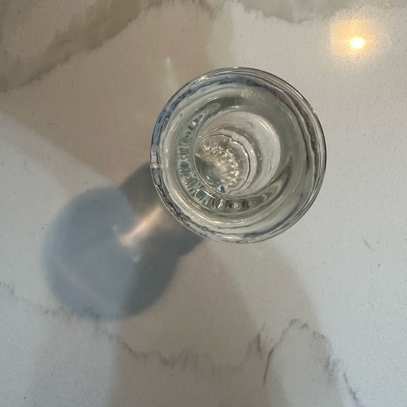 Glass Taper Candle Holders Set of 4 Clear Crystal Candle Holders for table - Picture 5 of 8